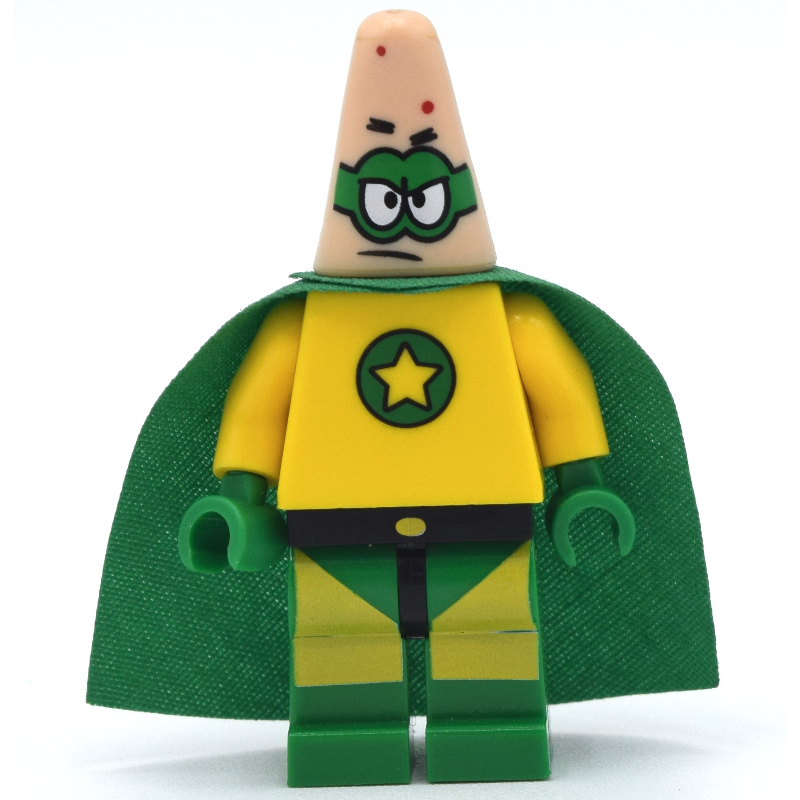 Patrick Star en tenue de super héros (Patrick Star in Super Hero Outfit)