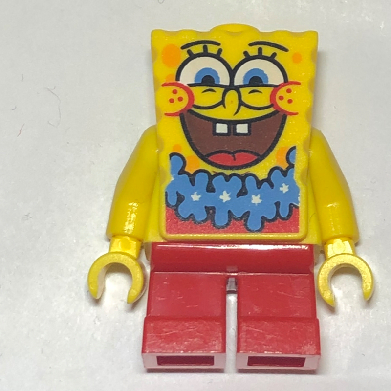 Spongebob squarepants avec lei (SpongeBob Squarepants with Lei)
