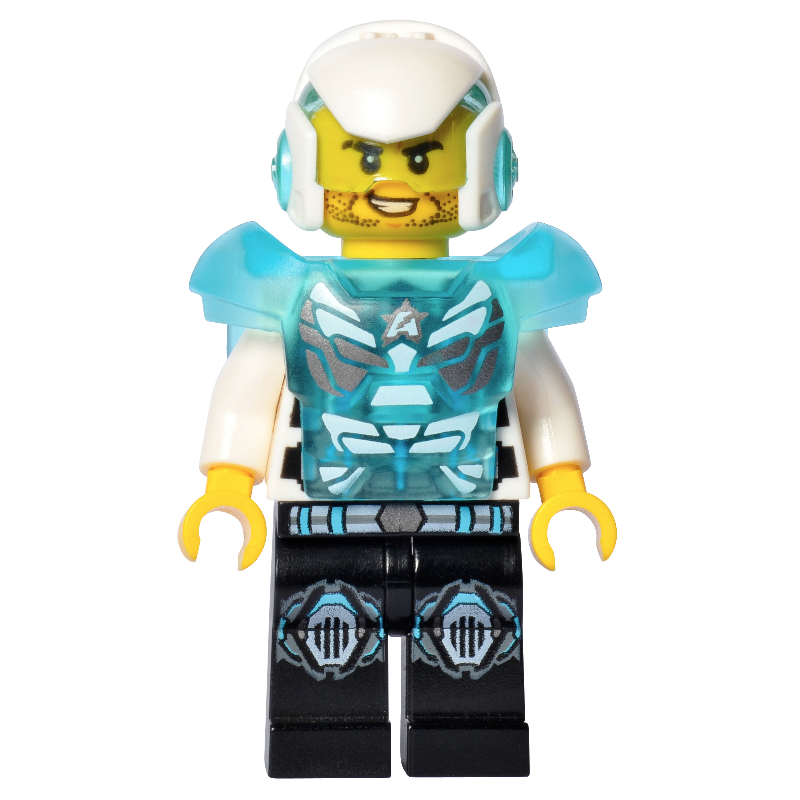Agent jack fury avec casque et armure d'épaule (Agent Jack Fury with Helmet and Shoulder Armor)
