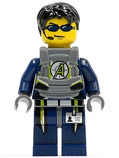 Agent chase avec armure (Agent Chase with Armor)