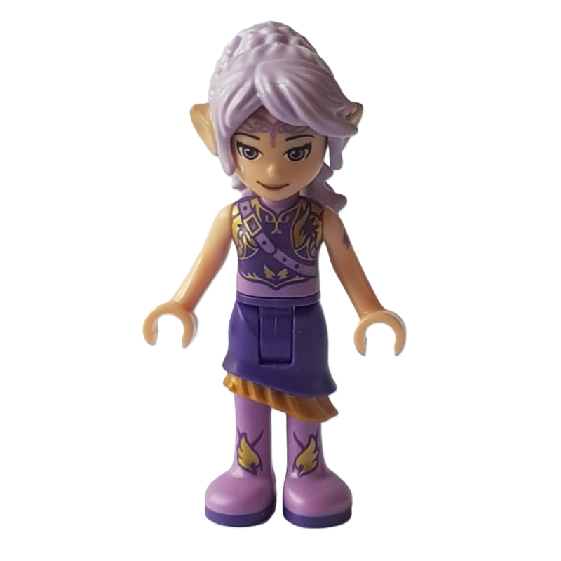Aira windwhistler en tenue violet foncé et or (Aira Windwhistler in Dark Purple and Gold Outfit)