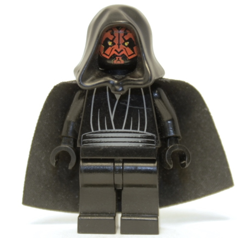Dark Maul, capuche noire et cape (Darth Maul, Black Hood and Cape)