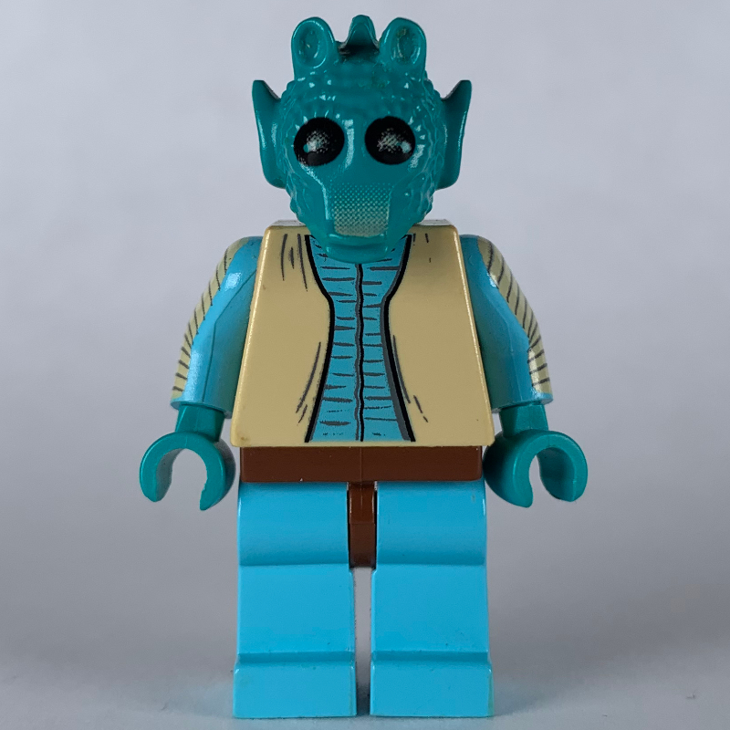 Cupido, peau turquoise foncée (Greedo, Dark Turquoise Skin)