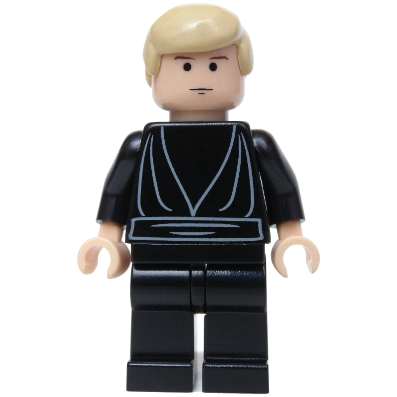 Luke Skywalker, robes noires, yeux noirs (Luke Skywalker, Black Robes, Black Eyes)