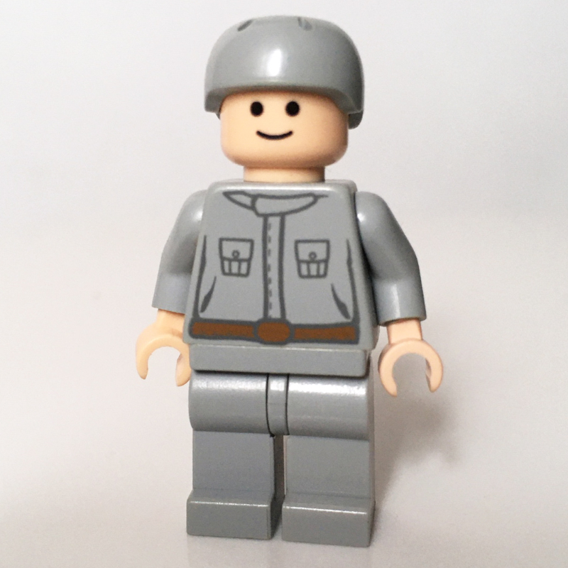 Technicien rebelle / équipe au sol, uniforme gris bleuté clair (Rebel Technician / Ground Crew, Light Bluish Gray Uniform)