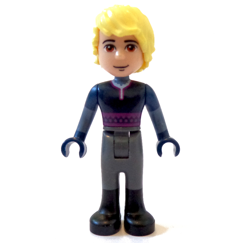 Kristoff - veste bleu foncé (Kristoff - Dark Blue Jacket)