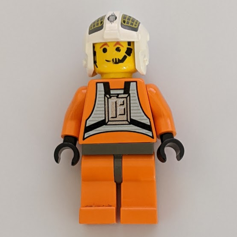 Dutch Vander / rebel pilote Y-wing, peau jaune, hanches gris foncé (Dutch Vander / Rebel Pilot Y-wing, Yellow Skin, Dark Gray Hips)