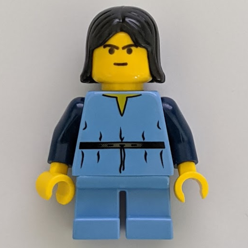 Boba Fett, enfant, tenue bleu moyen, peau jaune (Boba Fett, Child, Medium Blue Outfit, Yellow Skin)