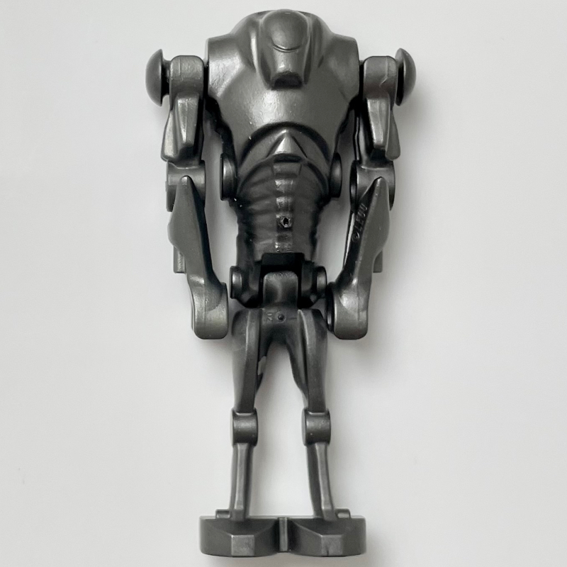 Super droïde de combat, perle gris foncé (Super Battle Droid, Pearl Dark Gray)