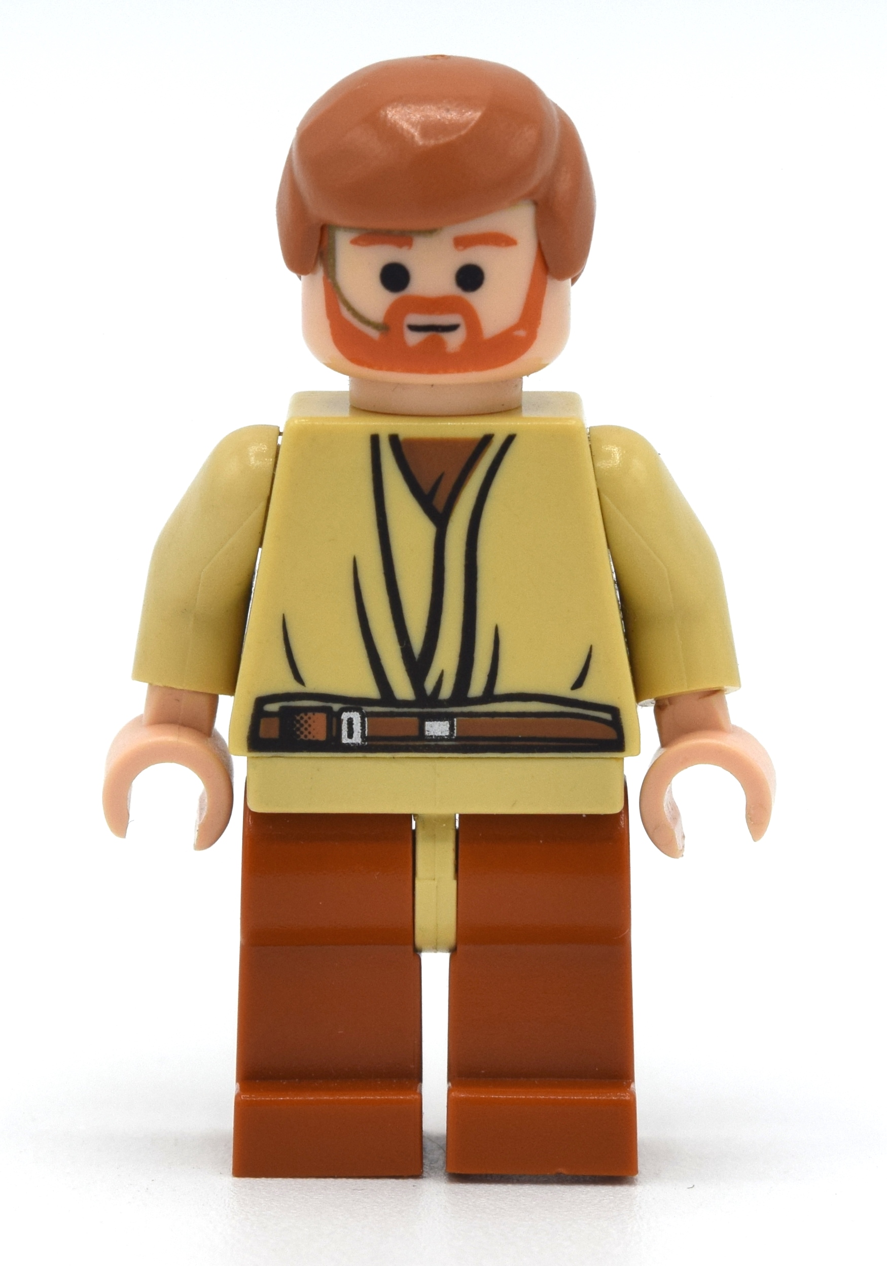 Obi-Wan Kenobi, jambes orange foncé, micro-casque (Obi-Wan Kenobi, Dark Orange Legs, Headset)