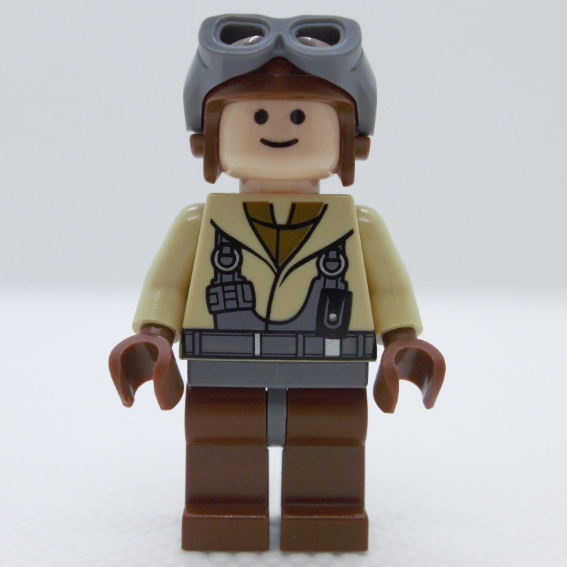 Naboo fighter pilot, veste beige (Naboo Fighter Pilot, Tan Jacket)