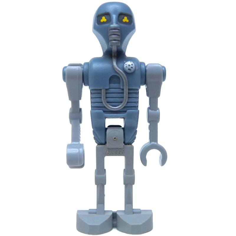 2-1b droïde médical, torse bleu sable, un bras avec attaches à 90° (2-1B Medical Droid, Sand Blue Torso, One Arms with Clips at 90°)