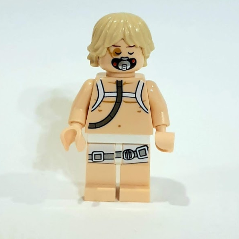 Luke Skywalker, tenue de bacta tank, cheveux beiges (Luke Skywalker, Bacta Tank Outfit, Tan Hair)