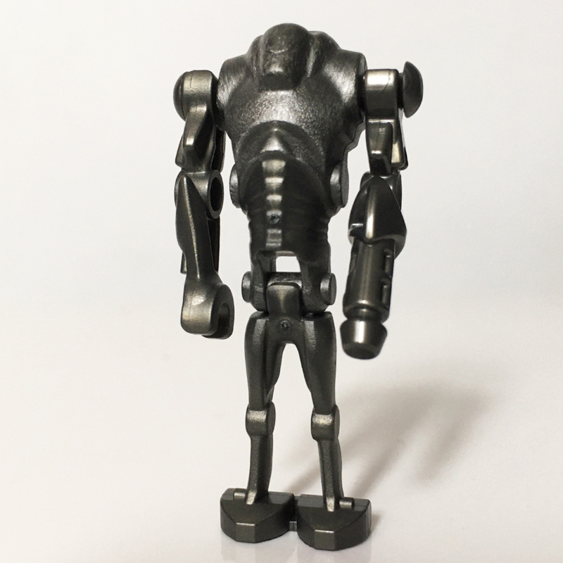 Super droïde de combat, perle gris foncé, bras blaster (Super Battle Droid, Pearl Dark Gray, Blaster Arm)