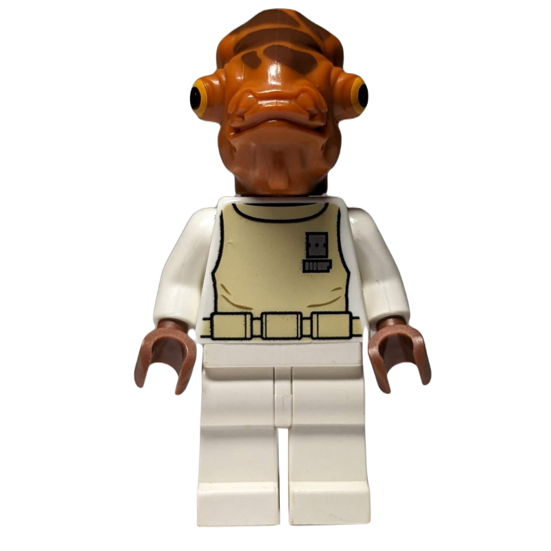 Amiral Ackbar, tenue blanche (Admiral Ackbar, White Outfit)