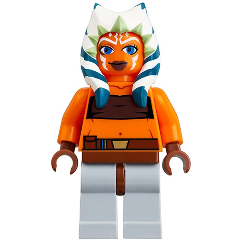 Ahsoka Tano, padawan, jambes gris bleuté clair (Ahsoka Tano, Padawan, Light Bluish Gray Legs)