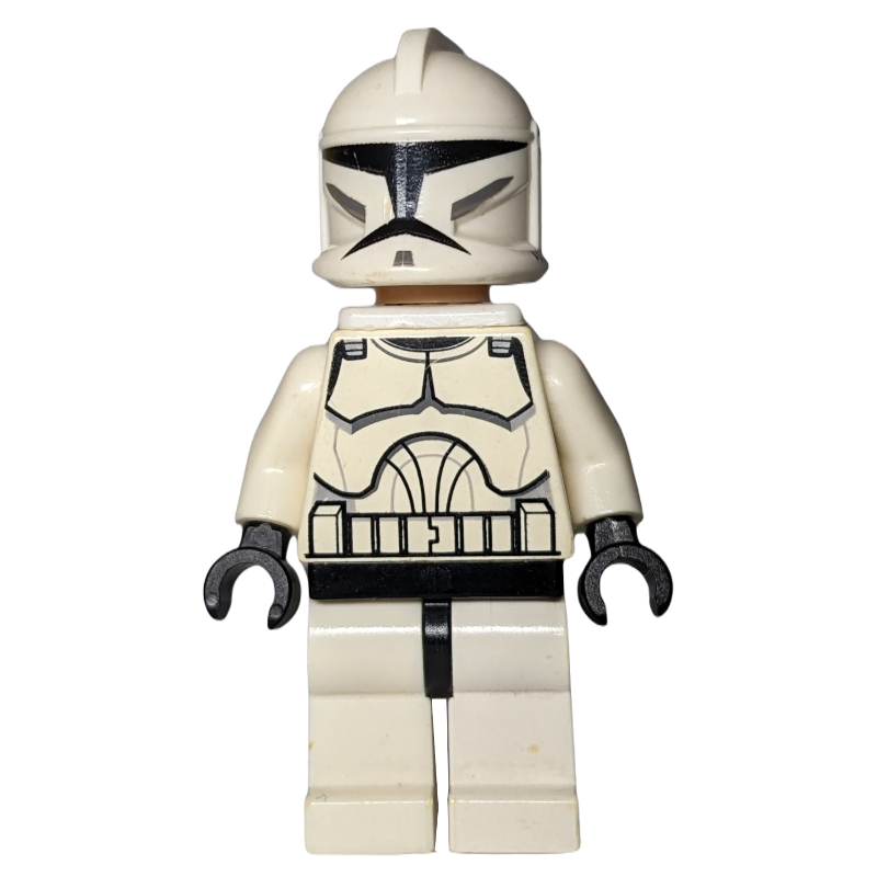 Soldat clone, armure de phase I, yeux bruns, jetpack (Clone Trooper, Phase I Armor, Brown Eyes, Jetpack)