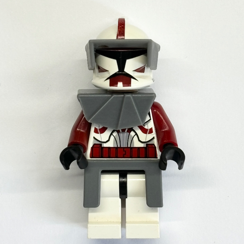 Clone commander fox - cercle creux lbg (Clone Commander Fox - Hollow LBG Circle)