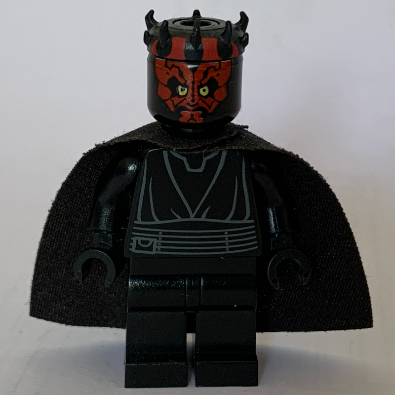 Dark Maul, cornes, jambes simples (Darth Maul, Horns, Plain Legs)