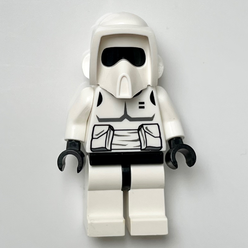 Troupe scoute, tête noire (Scout Trooper, Plain Black Head)