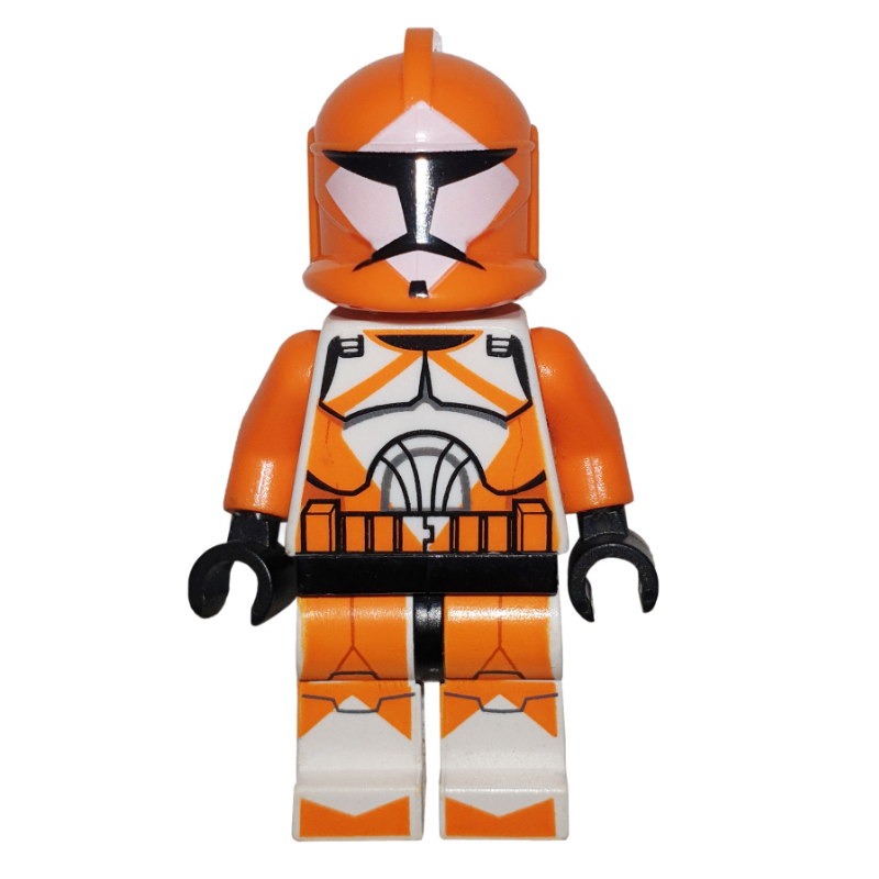 Soldat clone, équipe de bombardement, marquages orange (Clone Trooper, Bomb Squad, Orange Markings)