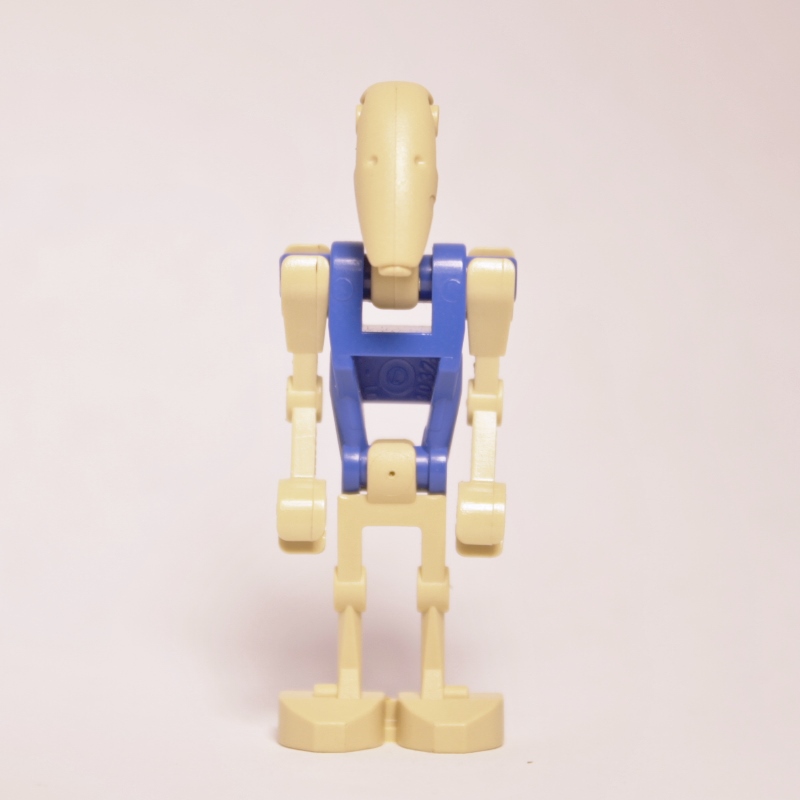 Pilote de droïde de combat, torse bleu, deux bras pliés (Battle Droid Pilot, Blue Torso, Two Bent Arms)
