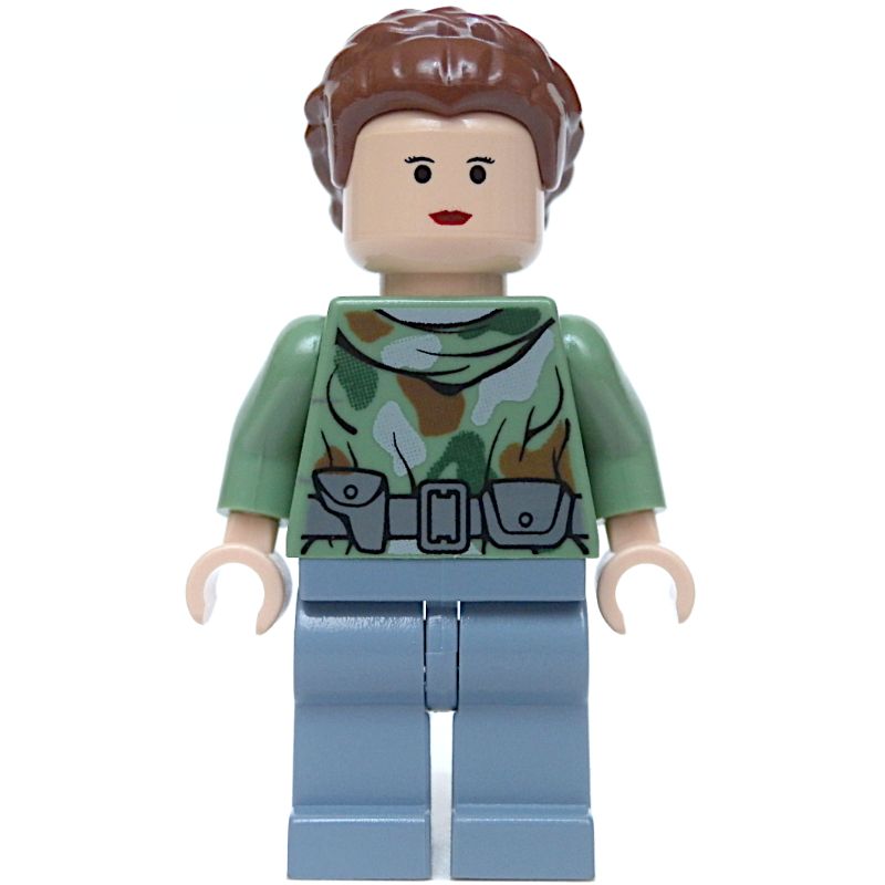 Princesse Leia, tenue d'Endor, haut vert sable (Princess Leia, Endor Outfit, Sand Green Top)