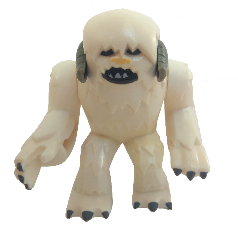 Wampa (grande figue) - nez brun foncé (Wampa (Big Fig) - Dark Tan Nose)