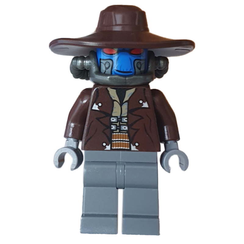 Cad Bane, jambes gris bleuté foncé (Cad Bane, Dark Bluish Gray Legs)