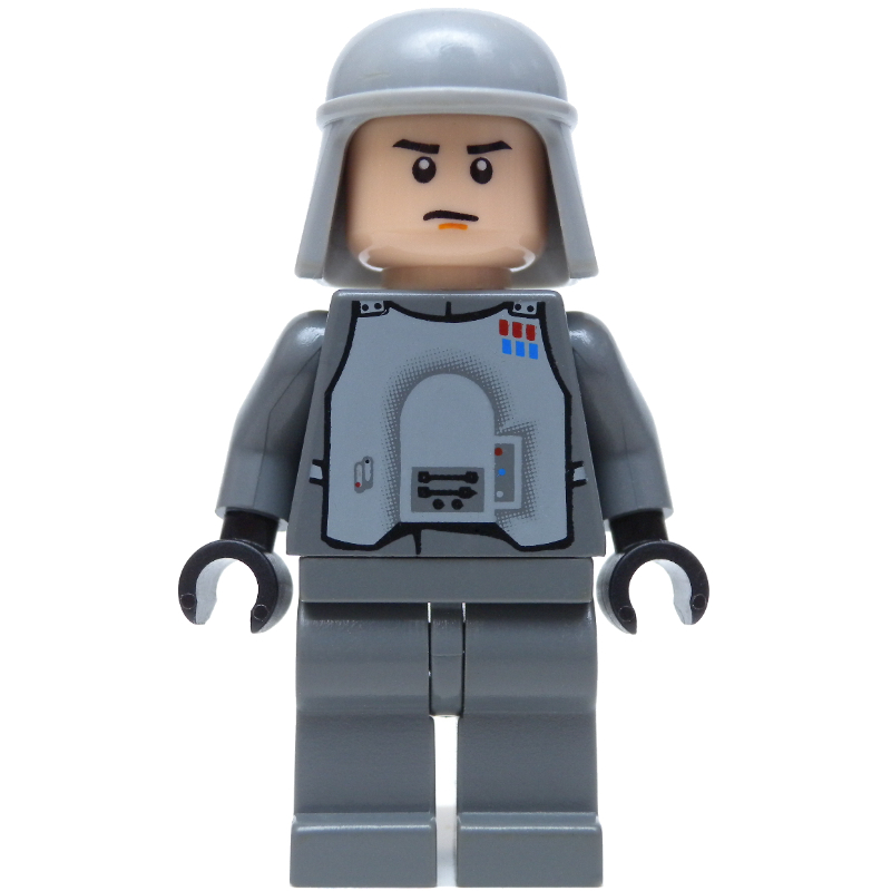 General maximillian veers, casque gris bleuté clair (General Maximillian Veers, Light Bluish Gray Helmet)