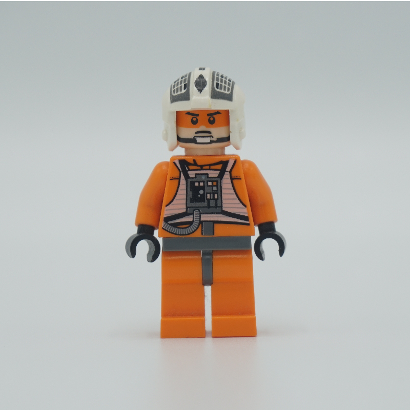 Dutch Vander / rebel pilot Y-wing, jambes sans motif, visière (Dutch Vander / Rebel Pilot Y-wing, Plain Legs, Visor)