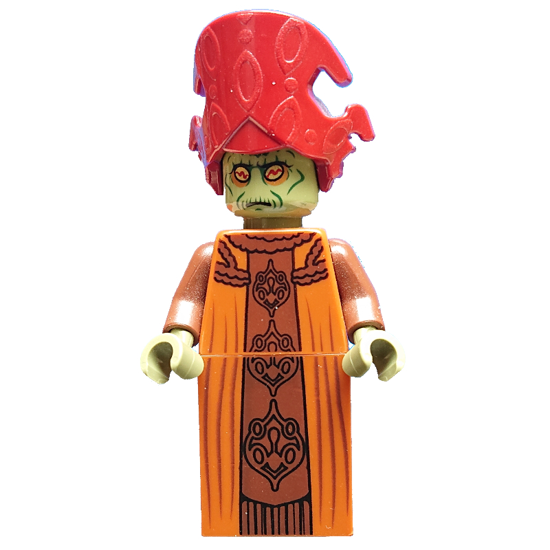 Nute Gunray, robe orange foncé (Nute Gunray, Dark Orange Robe)