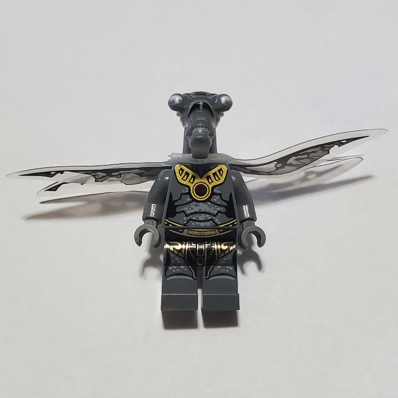 Zombie géonosien, gris bleuté foncé, ailes (Geonosian Zombie, Dark Bluish Gray, Wings)