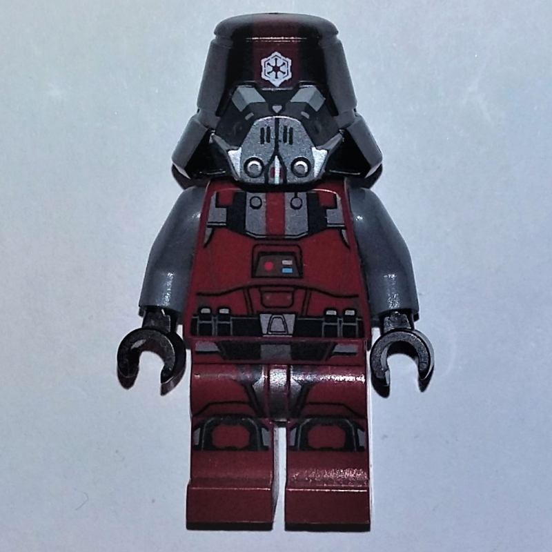 Sith trooper, tenue rouge foncé (Sith Trooper, Dark Red Outfit)