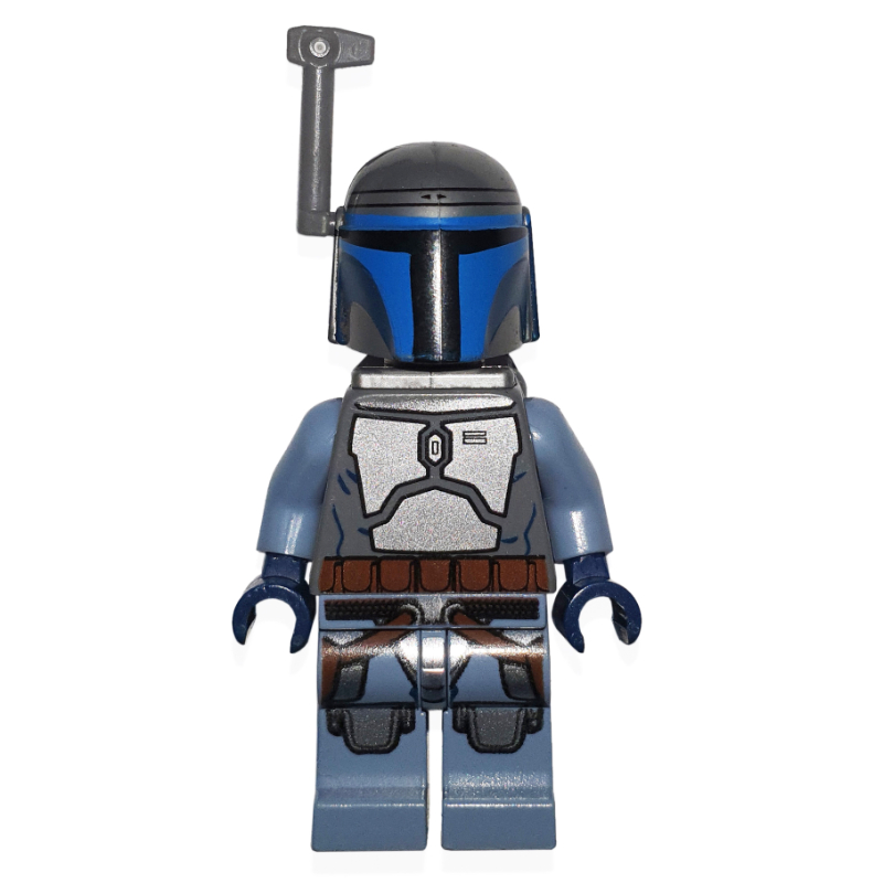 Jango Fett, torse gris bleuté foncé (Jango Fett, Dark Bluish Gray Torso)