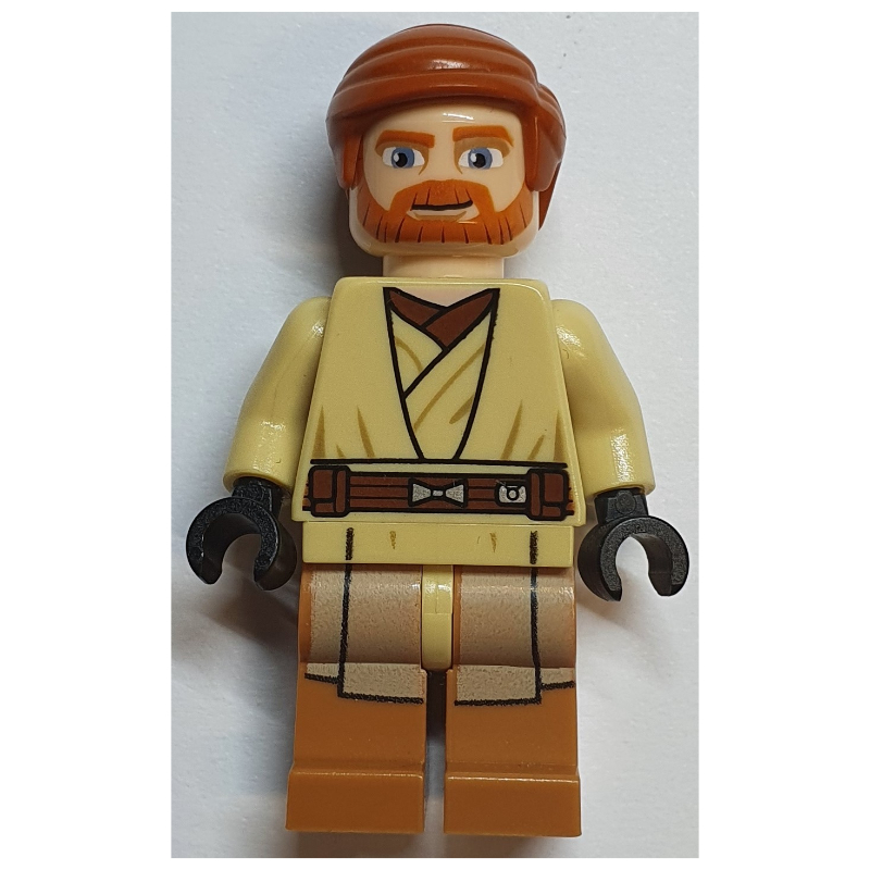 Obi-Wan Kenobi, jambes de nougat moyen (guerres des clones) (Obi-Wan Kenobi, Medium Nougat Legs (Clone Wars))
