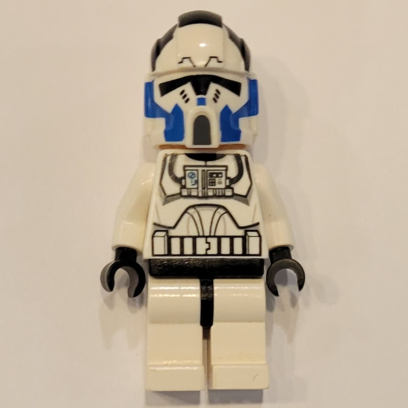 Pilote clone, 501e légion, marquages bleus (Clone Pilot, 501st Legion, Blue Markings)
