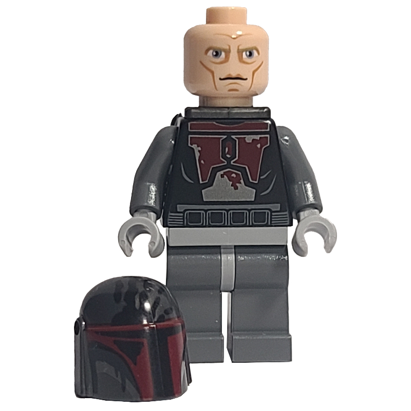 Mandalorian super commando avec des lignes de sourcils hauts (Mandalorian Super Commando with High Brow Lines)