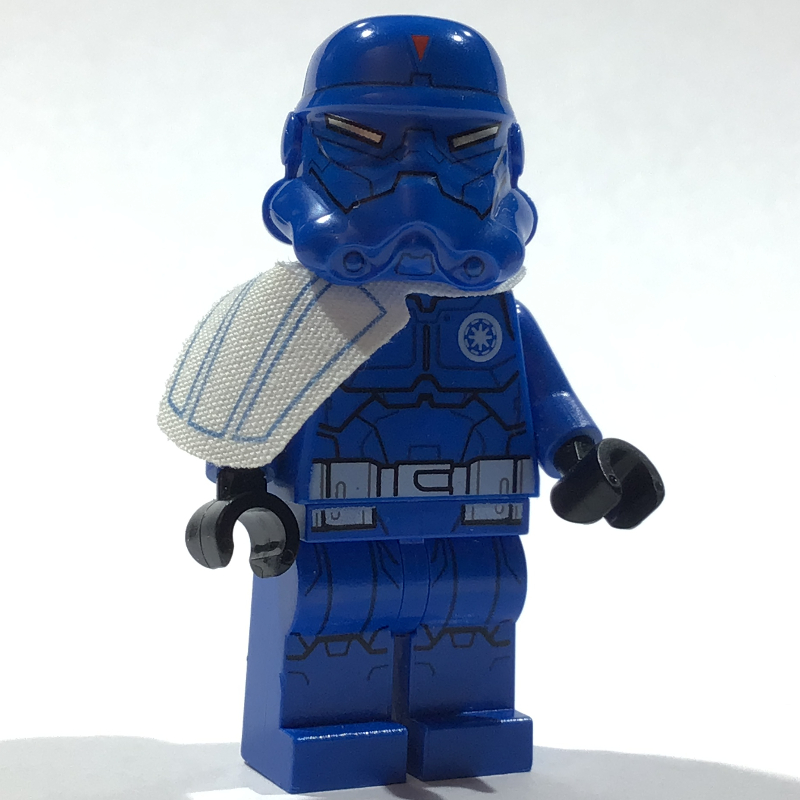 Soldat clone, forces spéciales, armure bleue de phase II (Clone Trooper, Special Forces, Phase II Blue Armor)