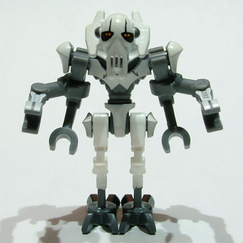 Général Grievous, avec motif imprimé, blanc (General Grievous, Printed, White)