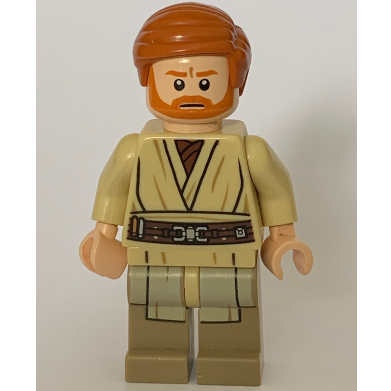 Obi-Wan Kenobi, jambes imprimées beige foncé (Obi-Wan Kenobi, Dark Tan Printed Legs)