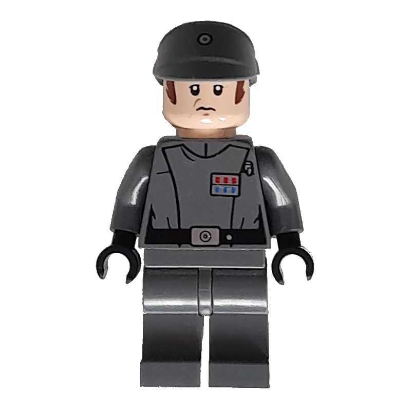 Officier impérial / capitaine / commandant / commandant, uniforme gris bleuté foncé (Imperial Officer / Captain / Commandant / Commander, Dark Bluish Gray Uniform)