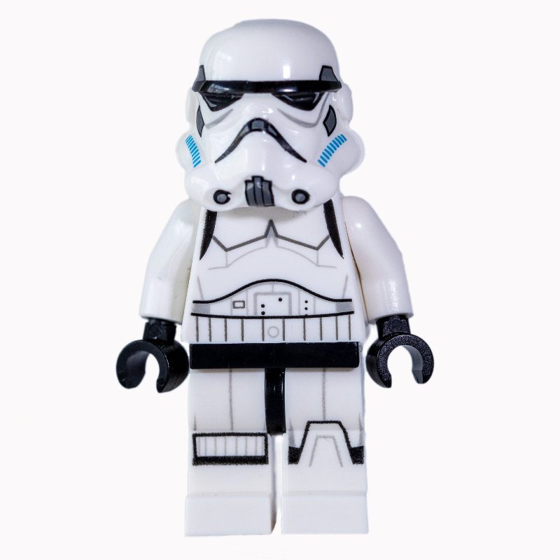 Stormtrooper, casque azur foncé évents, en colère (rebelles) (Stormtrooper, Dark Azure Helmet Vents, Angry (Rebels))