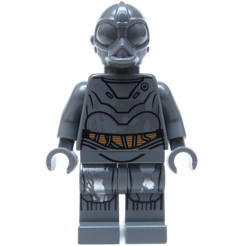 Protocole ra-7 droïde, gris bleuté foncé (RA-7 Protocol Droid, Dark Bluish Gray)