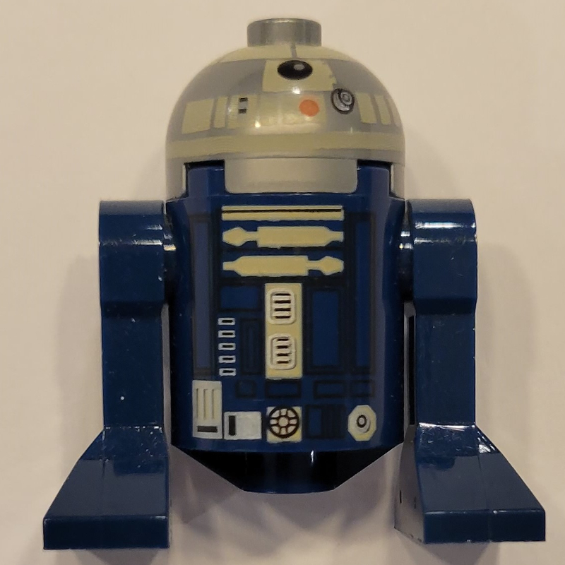 Droïde astromécano, bleu foncé (Astromech Droid, Dark Blue)