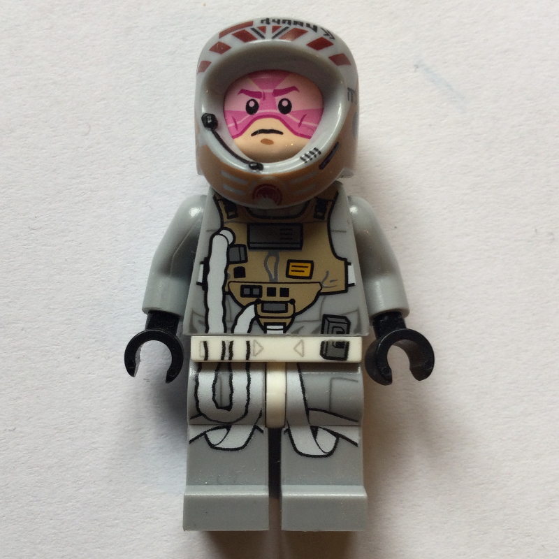 Pilote rebelle B-wing, escadron gris (Rebel Pilot B-wing, Gray Squadron)