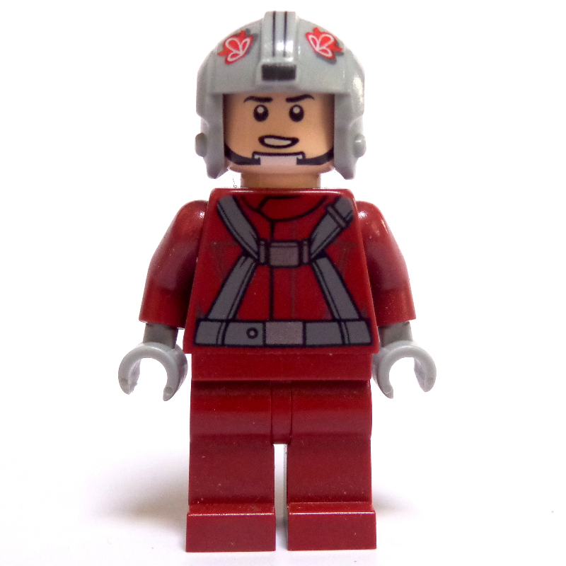 T-16 skyhopper pilote, tenue rouge foncé (T-16 Skyhopper Pilot, Dark Red Outfit)