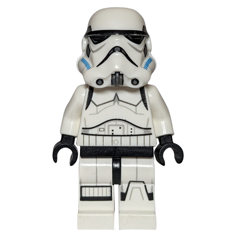 Stormtrooper, évents de casque azur foncé, bouche fermée (rebelles) (Stormtrooper, Dark Azure Helmet Vents, Closed Mouth (Rebels))
