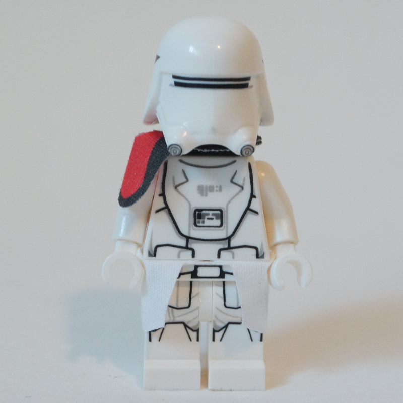 Officier de soldat des neiges, premier ordre, épaulière, kama, support de cou (Snowtrooper Officer, First Order, Pauldron, Kama, Neck Bracket)