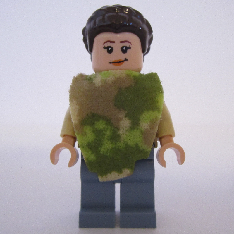 Princesse Leia, tenue d'Endor, poncho (Princess Leia, Endor Outfit, Poncho)